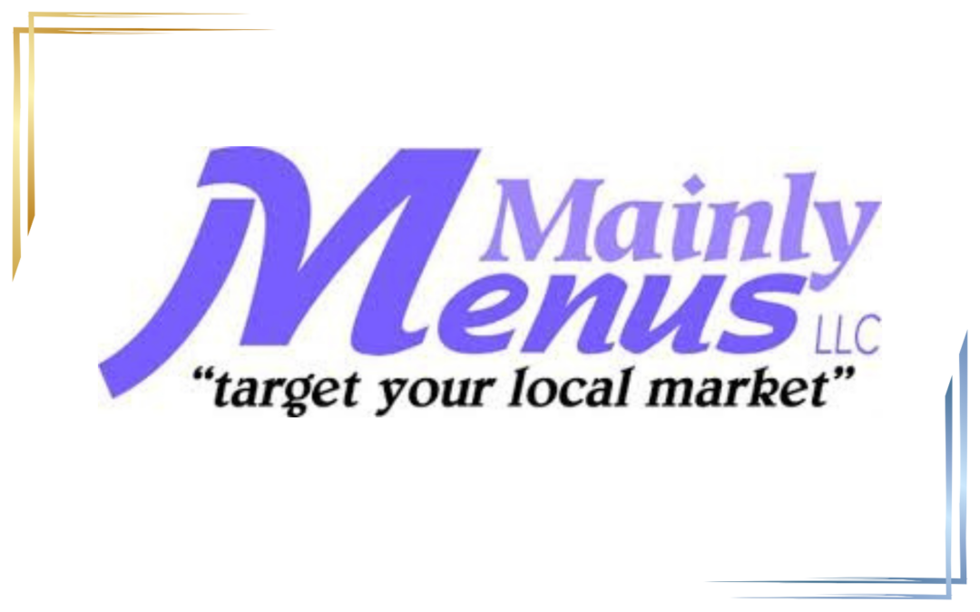 Mainly Menus